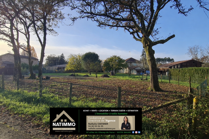 Offres de vente Terrain Salles (33770)