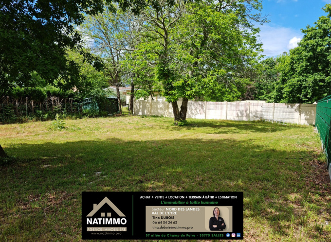 Offres de vente Terrain Belin-Béliet (33830)