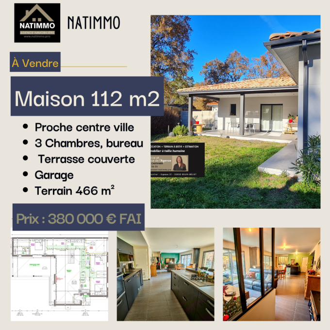 Offres de vente Maison Belin-Béliet (33830)